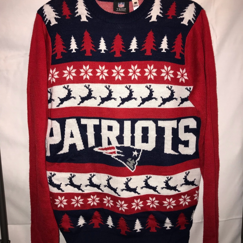 NFL New England Patriot’s Ugly Christmas Sweater